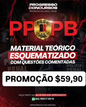 POLÍCIA PENAL DA PARAÍBA MATERIAL TEÓRICO