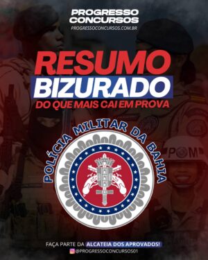 RESUMO BIZURADO DO QUE MAIS CAI EM PROVA PMBA