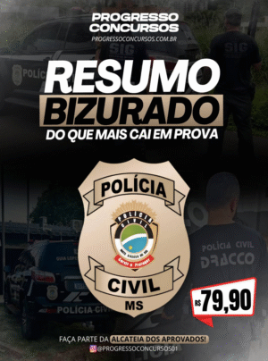 RESUMO BIZURADO com o que REALMENTE MAIS CAI NA PROVA PCMS
