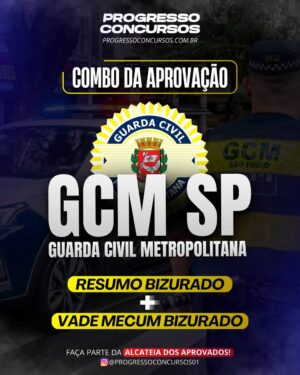 COMBO DA APROVAÇÃO – GCM SP
